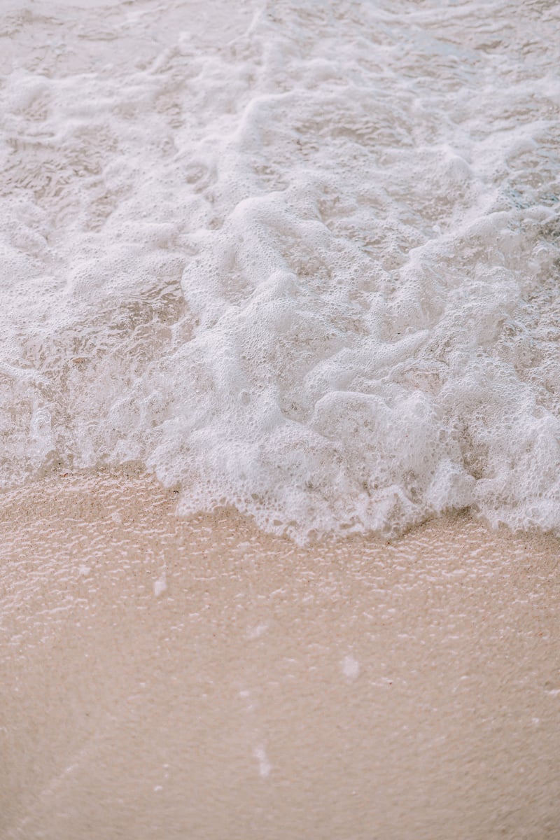 Waves Crashing on a Beach